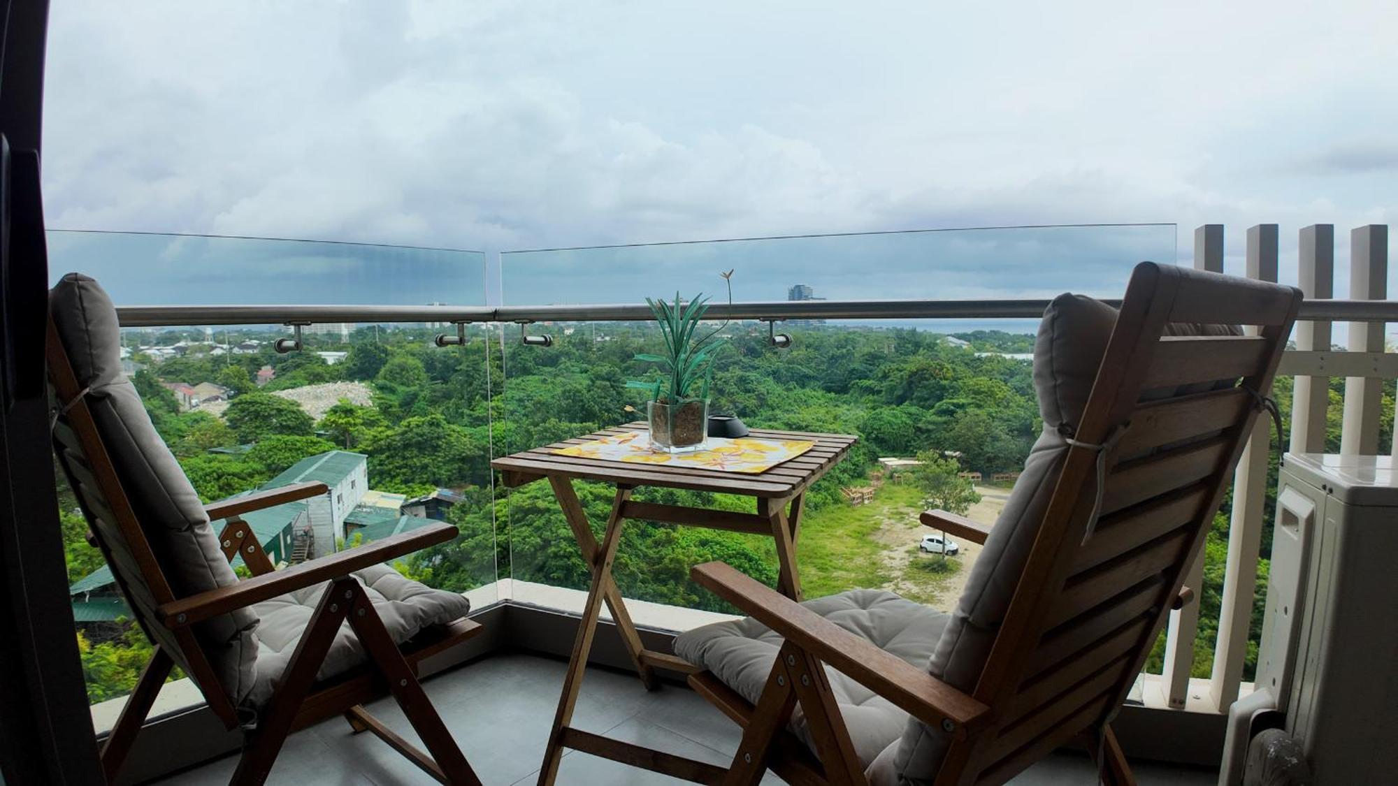 Dominiks Stylish Resort Gem Ocean View Pool Queen Bed At Tambuli 8 Floor Fast Wifi Lapu-Lapu City Exteriör bild