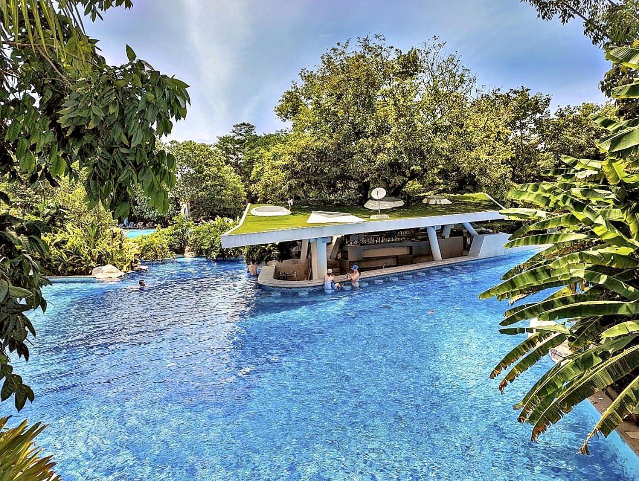 Dominiks Stylish Resort Gem Ocean View Pool Queen Bed At Tambuli 8 Floor Fast Wifi Lapu-Lapu City Exteriör bild