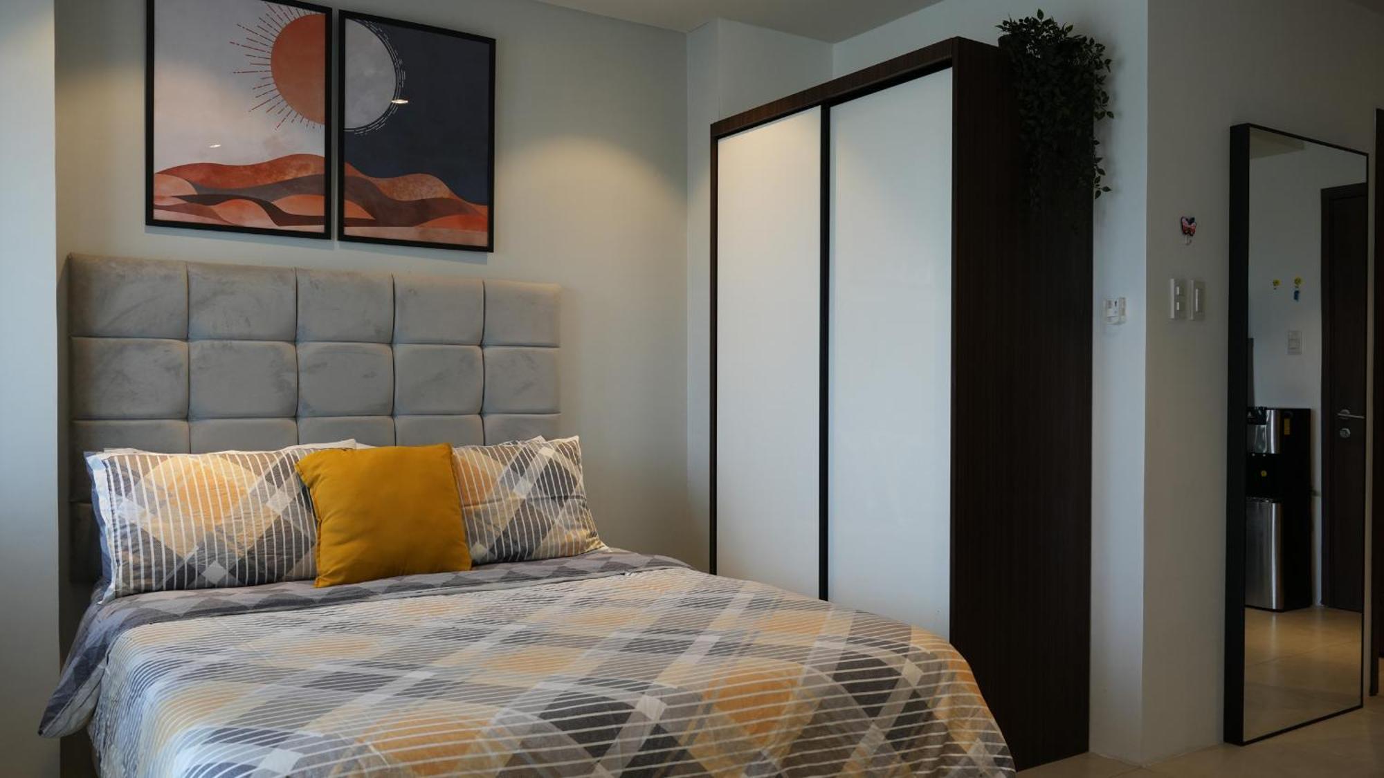 Dominiks Stylish Resort Gem Ocean View Pool Queen Bed At Tambuli 8 Floor Fast Wifi Lapu-Lapu City Exteriör bild
